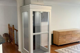 The Iconic Easy Home Lift Installed